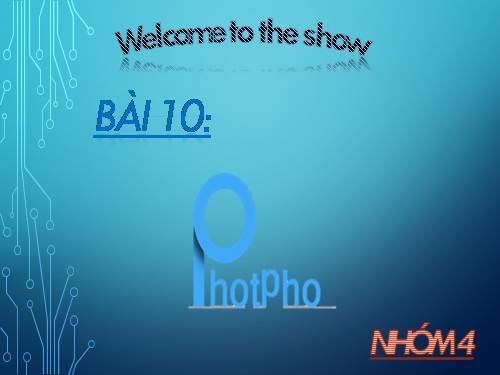 Bài 10. Photpho