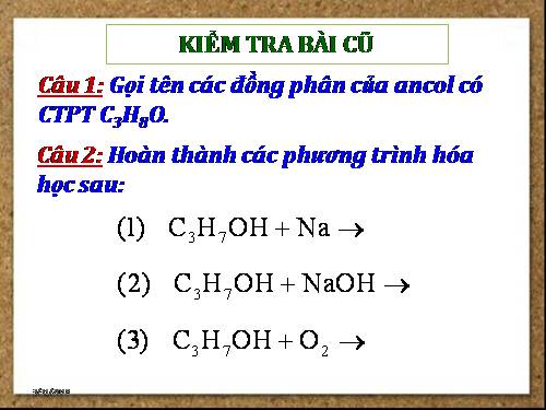 Bài 41. Phenol