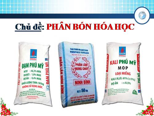 Bài 12. Phân bón hoá học