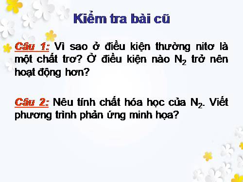 Bài 8. Amoniac và muối amoni