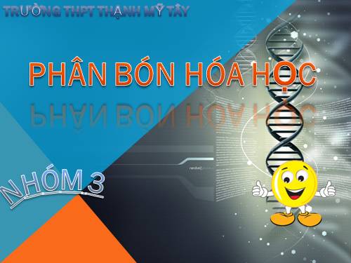 Bài 12. Phân bón hoá học