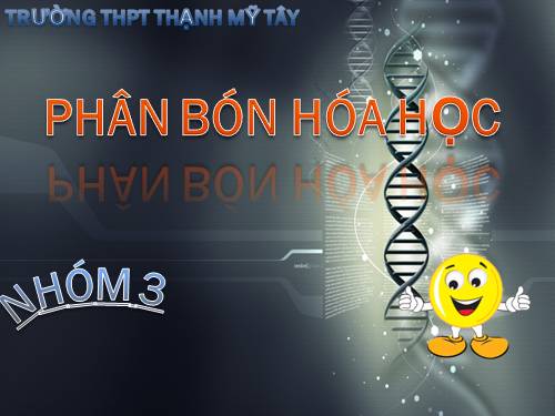 Bài 12. Phân bón hoá học