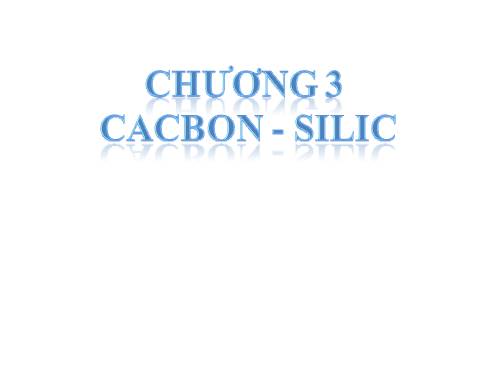 Bài 15. Cacbon