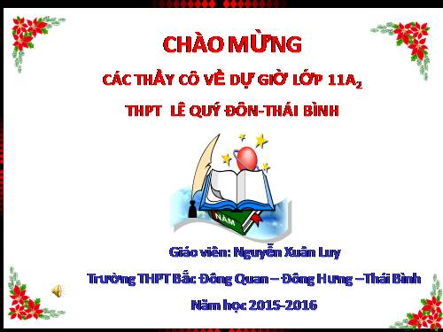 ÔN TẬP HỌC KY I