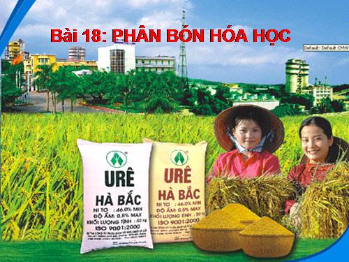 Bài 12. Phân bón hoá học