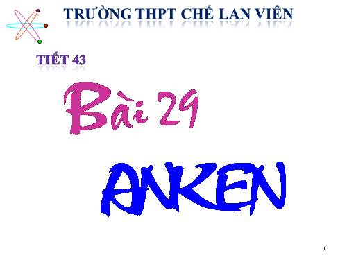 Bài 29. Anken