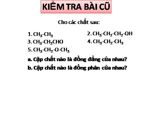 Bài 22. Cấu trúc phân tử hợp chất hữu cơ