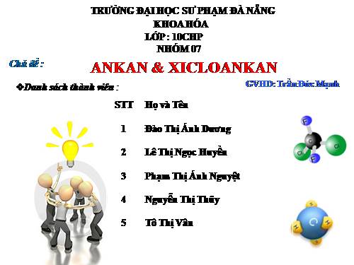 Bài 27. Luyện tập: Ankan và xicloankan