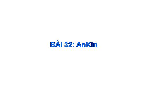 Bài 32. Ankin