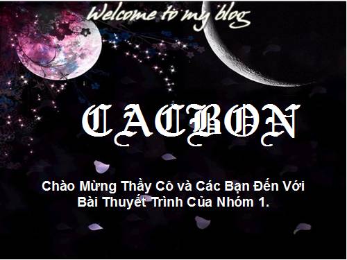 Bài 15. Cacbon