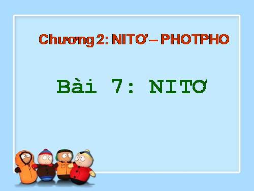 Bài 7. Nitơ