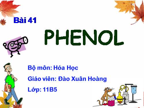 Bài 41. Phenol