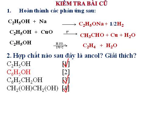 Bài 41. Phenol