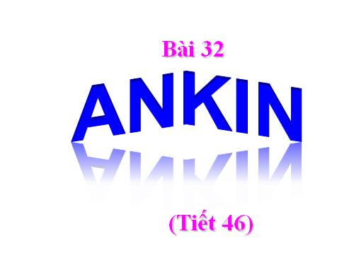 Bài 32. Ankin