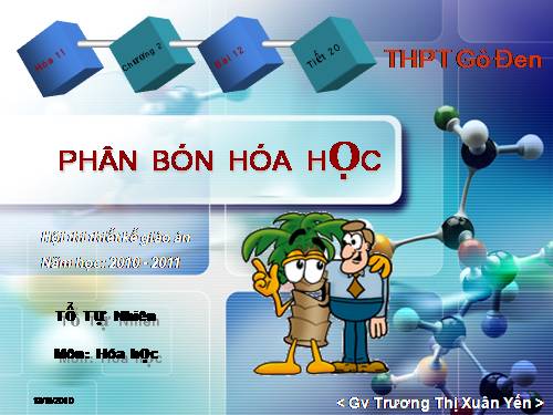 Bài 12. Phân bón hoá học