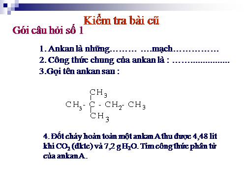 Bài 26. Xicloankan