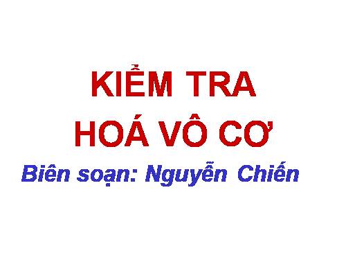 KIEM TRA TRAC NGHIEM NITO 2