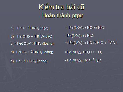 Bài 9. Axit nitric và muối nitrat