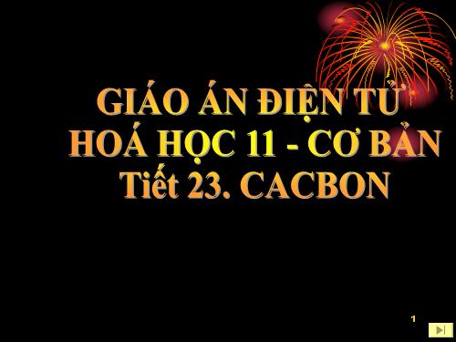 Bài 15. Cacbon