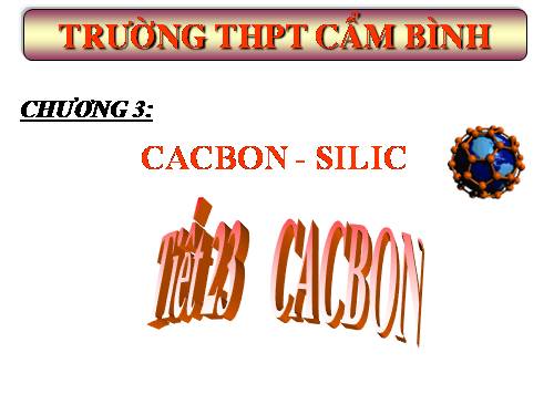 Bài 15. Cacbon