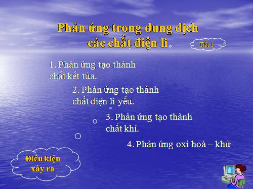 Bài 6. Bài thực hành 1: Tính axit-bazơ. Phản ứng trao đổi ion trong dung dịch các chất điện li