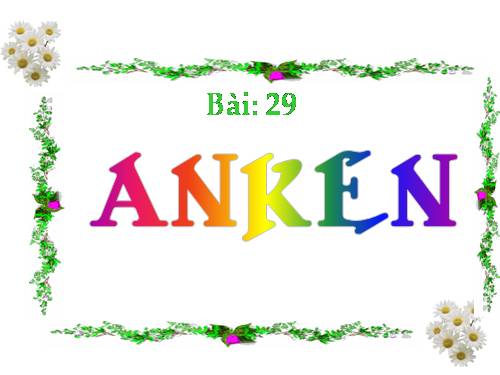 Bài 29. Anken