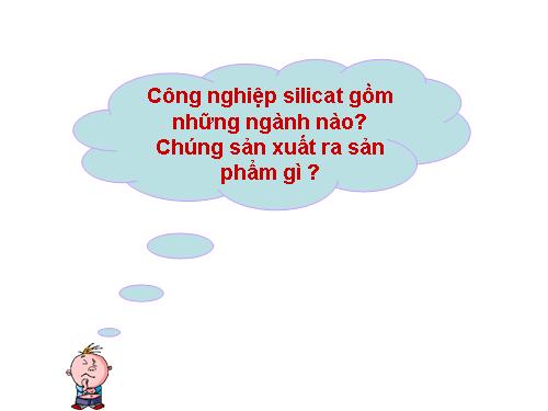 Bài 18. Công nghiệp silicat