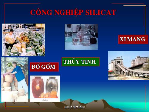 Bài 18. Công nghiệp silicat