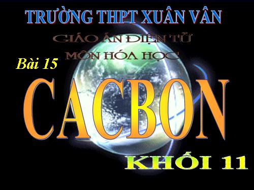 Bài 15. Cacbon