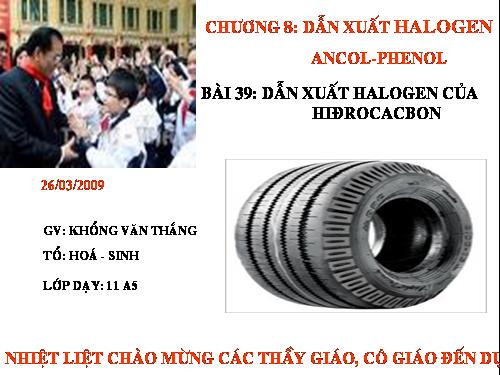 Bài 39. Dẫn xuất halogen của hiđrocacbon