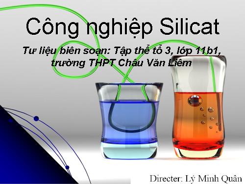 Bài 18. Công nghiệp silicat