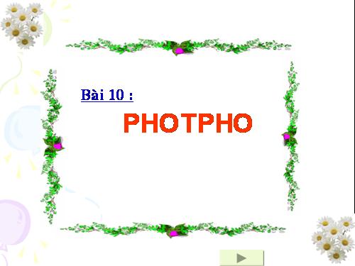 Bài 10. Photpho