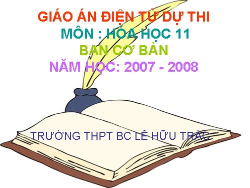 Tiết 35: Ôn tập: Nito- Photpho