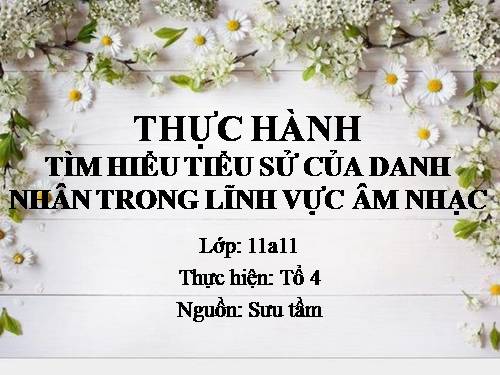 Tuần 26. Luyện tập viết tiểu sử tóm tắt