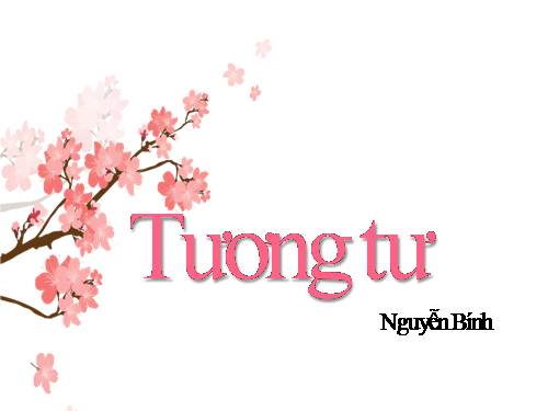 Tuần 24. Đọc thêm: Tương tư