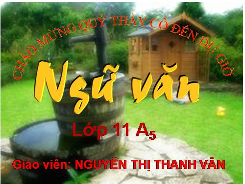 Tuần 19. Lưu biệt khi xuất dương (Xuất dương lưu biệt)