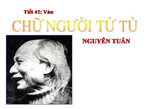 Tuần 11. Chữ người tử tù