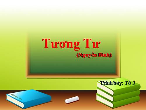 Tuần 24. Đọc thêm: Tương tư