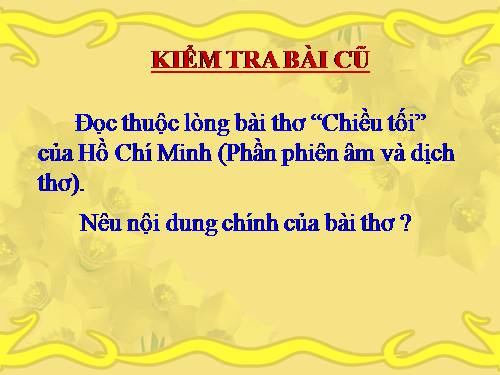 Tuần 24. Từ ấy