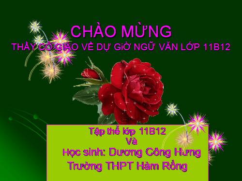 Tuần 11. Luyện tập vận dụng kết hợp các thao tác lập luận phân tích và so sánh