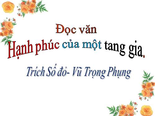 Tuần 12. Hạnh phúc của một tang gia