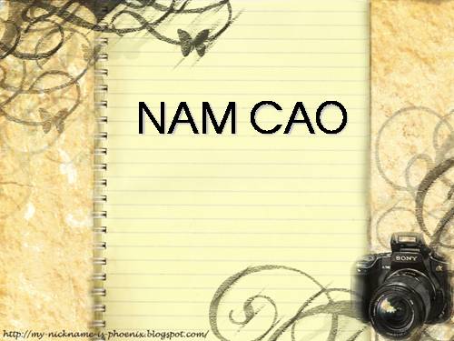 Tác giả Nam Cao