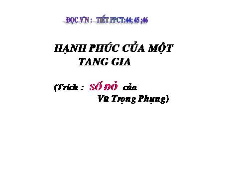 Tuần 12. Hạnh phúc của một tang gia