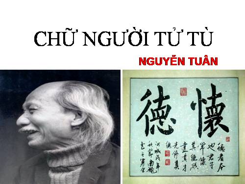 Tuần 11. Chữ người tử tù