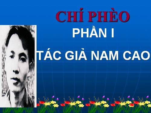 Tuần 13. Chí Phèo