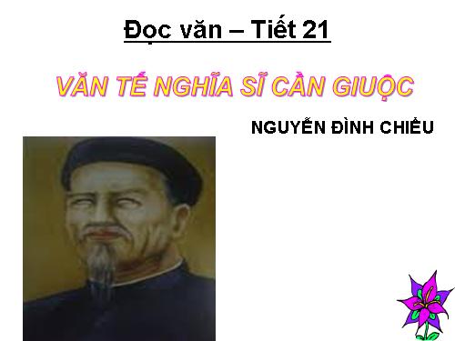 Tuần 6. Văn tế nghĩa sĩ cần Giuộc