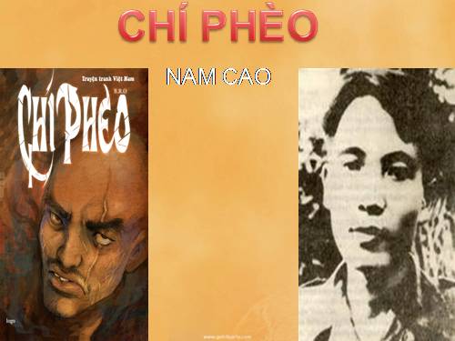 Tuần 13. Chí Phèo