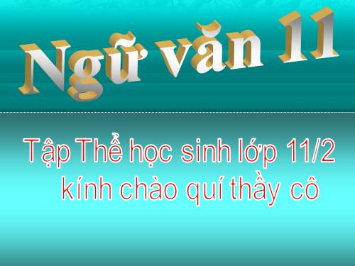 Tuần 32. Một số thể loại văn học: kịch, nghị luận