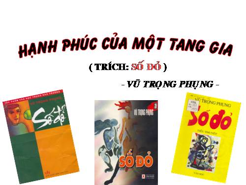 Tuần 12. Hạnh phúc của một tang gia