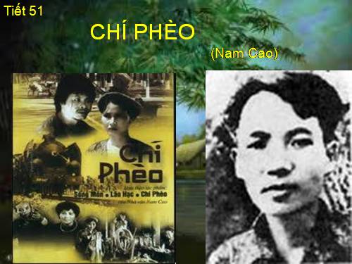 Tuần 13. Chí Phèo